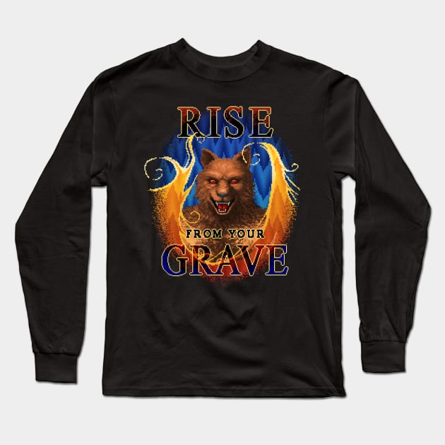 Beast Alterations - Rise from Your Grave Long Sleeve T-Shirt by Kari Likelikes